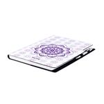 Notes DESIGN A4 štvorčekový - Mandala fialový