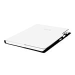 Notes GEP A4 čistý - biela/biele obšitie