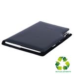 Notes GEP A5 bodkovaný - čierna/čierne vnútro - recyklovaná koženka