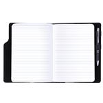Notes GEP A5 linajkový - čierna/čierné vnútro