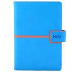 Notes MAGENETIC A5 linajkový - modrá/oranžová