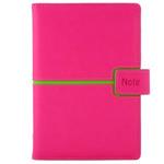 Notes MAGENETIC B6 linajkový - ružová/zelená
