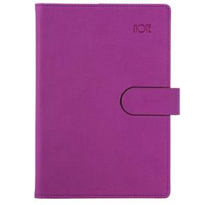 Notes SPLIT A5 čistý - fuchsiová