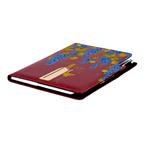 Notes - zápisník DESIGN A5 bodkovaný - bordová - Víno