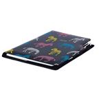 Notes - zápisník DESIGN B6 linajkový - čierna - zebra