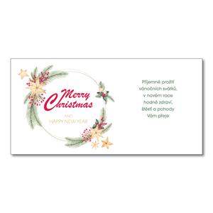 Novoročenka CZ 2026 - jehličí s hvězdami