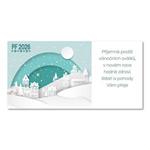 Novoročenka CZ 2026 - zasněžená krajina