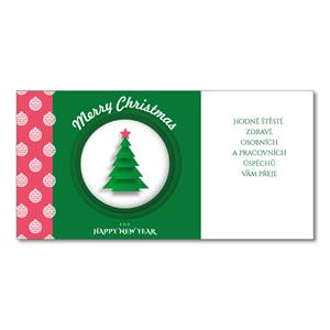 Novoročenka CZ 2026 - zelený stromeček