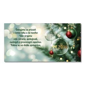 Novoročenka SK 2026 - zelené ihličie