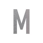 Označení budov - M, hliníková tabuľka, 150 mm