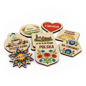 Pivné podtácky drevené jednostranná tlač - na zákazku