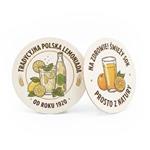 Pivné podtácky papierové okrúhle 10 cm obojstranná tlač - na zákazku