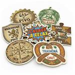 Pivné podtácky papierové špeciálny tvar jednostranná tlač - na zákazku