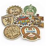 Pivné podtácky papierové špeciálny tvar obojstranná tlač - na zákazku