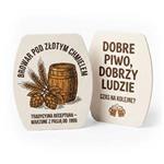 Pivné podtácky papierové špeciálny tvar obojstranná tlač - na zákazku