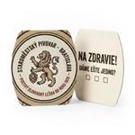 Pivné podtácky papierové špeciálny tvar obojstranná tlač - na zákazku