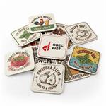 Pivné podtácky papierové štvorcové 93 mm x 93 mm, jednostranná tlač - na zákazku