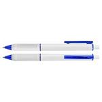 Plastové guľôčkové pero Kaylab - modrá svetlá