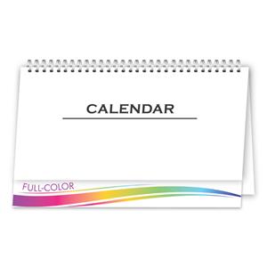 Potlač stolného kalendára - obojstranná tlač - jednofarebný