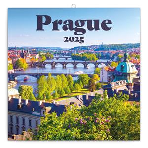 Poznámkový kalendár 2025 Praha