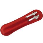 Sada guľôčkové pero a mikroceruzka Taur - červená
