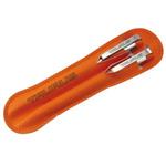 Sada guľôčkové pero a mikroceruzka Taur - oranžová