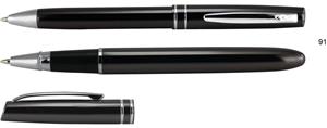 Sada kovové kuličkové pero a roller v elegantním dárkovém boxu Danetta 91 - grafit