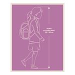 Školská sada Kvety - aktovka, peračník, vrecko