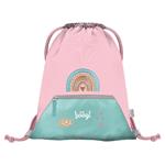 Školská sada Zippy Dúha ružová - aktovka, peračník, vrecko