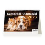 Stolový kalendár 2023 - Kamarádi/Kamaráti