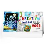 Stolový kalendár 2023 Kreatívný kalendár pre deti