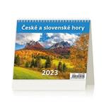 Stolový kalendár 2023 - MiniMax České a slovenské hory
