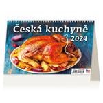 Stolový kalendár 2024 - Česká kuchyne