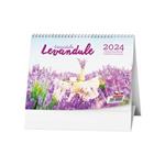 Stolový kalendár 2024 Levanduľa