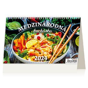 Stolní kalendář 2024 - Medzinárodná kuchárka
