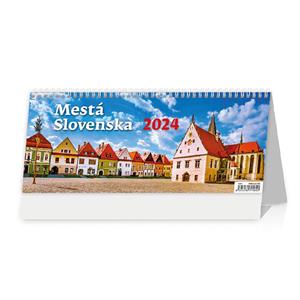 Stolní kalendář 2024 - Mestá Slovenska