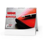 Stolový kalendár 2024 Mini daňový kalendár RED