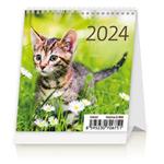 Stolový kalendár 2024 - Mini Kittens
