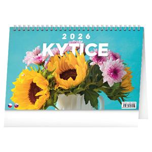 Stolový kalendár 2026 Kytica CZ/SK