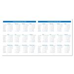 Stolový kalendár 2026 - Maximanager modrý slovenský