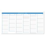 Stolový kalendár 2026 - Maximanager modrý slovenský