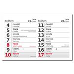 Stolový kalendár 2026 - MINI 14-dňový kalendár