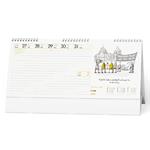 Stolový kalendár 2026 Pracovný daňový kalendár - Svet podľa Marka Simona