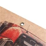 Štvormesačný kalendár Kvatro Kraft skládaný český so špirálou 2027 - sivý