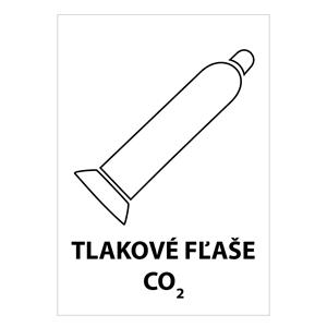 Tlakové fľaše CO2, plast 1mm 148x210mm