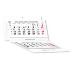 Trojmesačný kalendár Trio skládaný český 2027 - sivý