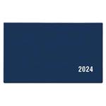 Týždenný diár 2024 Cyril PVC vreckový - Modrá