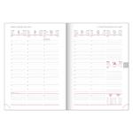 Týždenný diár 2026 A5 Balakon - čierna