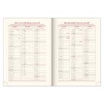 Týždenný diár 2026 A5 Essenza - oriešok