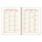 Týždenný diár 2026 A5 Essenza - oriešok